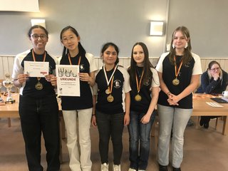 [Photo] DSM 2025 WK M JGS Rotenburg Spielerinnen