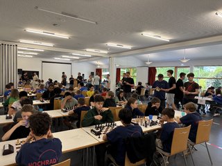 [Photo] Blick über den Turniersaal